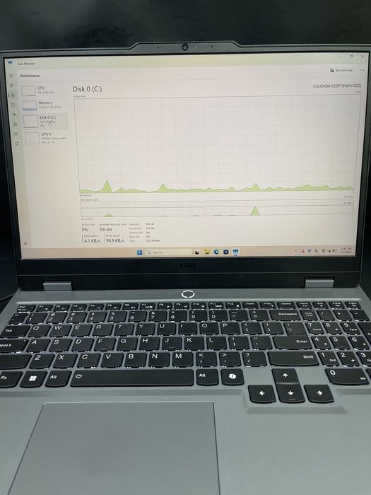 Laptop Lenovo LoQ / Amd Ryzen 7 7435HS / 1TB Ssd / 24GB RAM #48483