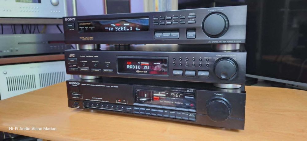 Tuner Jvs FX-572R , Kenwood KT-1100D , Sony ST-S211