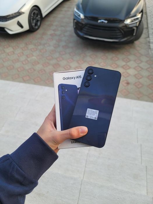 Samsung A15 128/6 xolati ideal kor dok ful