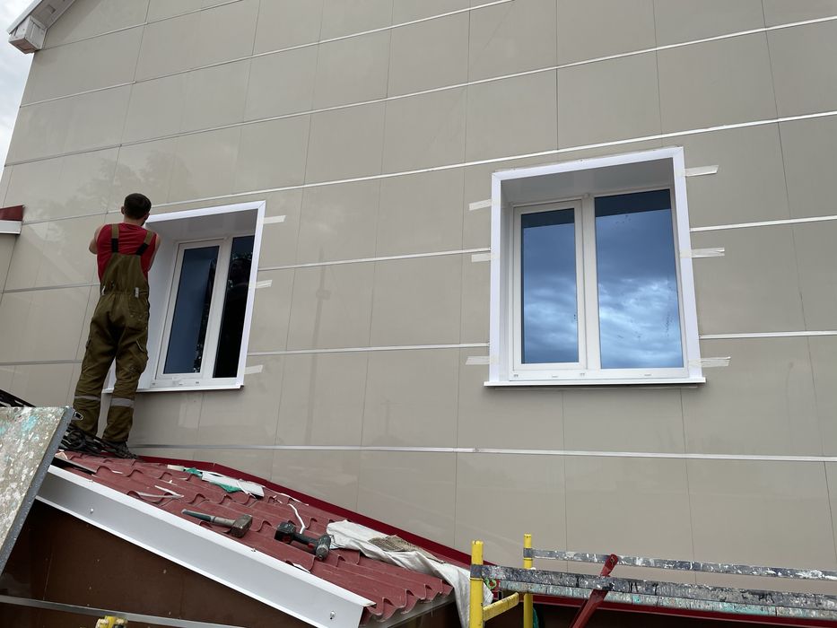 Откосы пластиковые