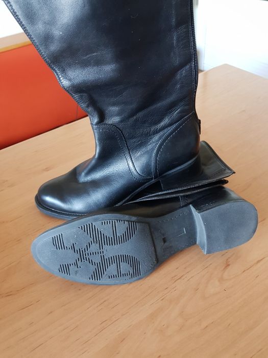 Cizme lungi piele naturală