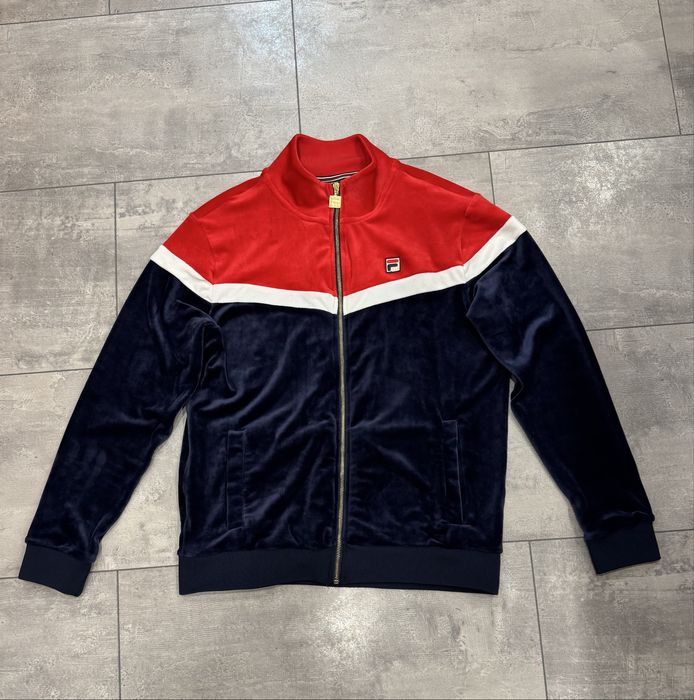 Велурено горнище Fila