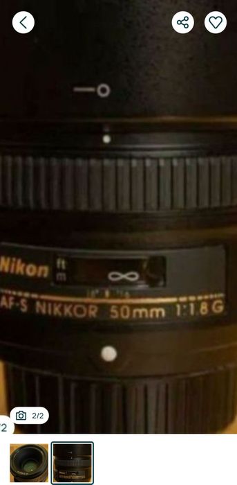 Vand obiectiv Nikon 50mm 1.8G in stare impecabila

Vand obiectiv Nikon