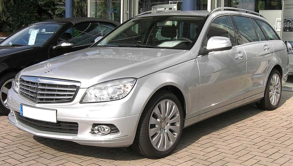 Стандартна хром решетка за Mercedes C-Class W204 (2007–2011)