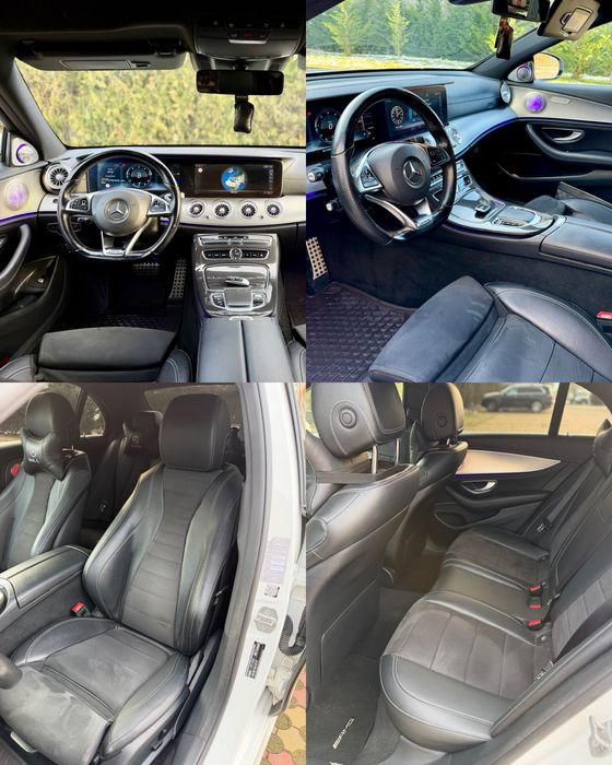 Mercedes E220 D 2018 / Pachet Amg / Camere 360 / Distronic / Burmester