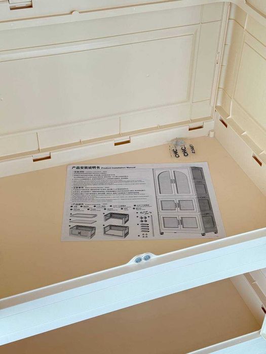 Портативный детский гардеробный шкаф со складными ящиками