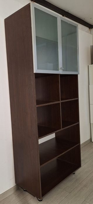 Bibliotecă; Dulap cu Vitrină; Fișet Birou cu Rafturi