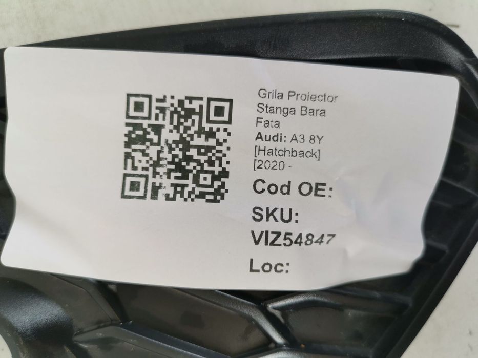 Grila Proiector Stanga Bara Fata Audi A3 8Y [Hatchback] [2020 - 2021 2