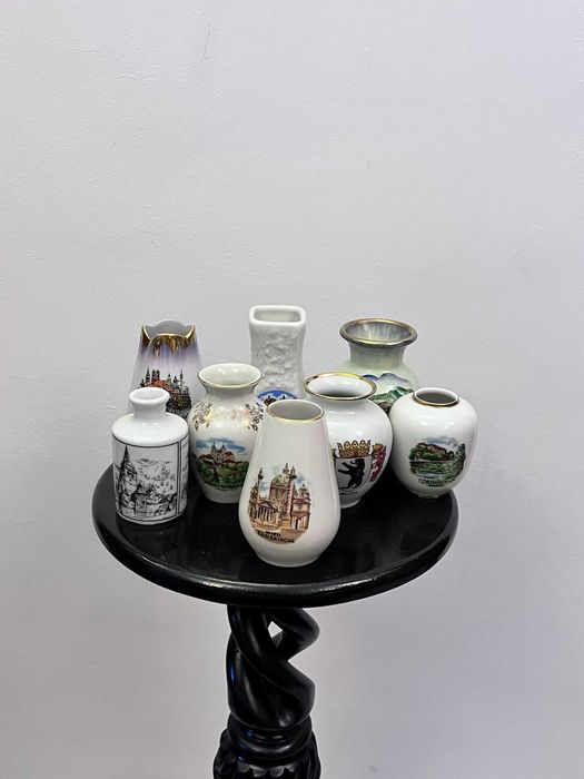 Set opt piese portelan bibelou bibelouri W Germania , Jasba ,Tirschenreuth , Royal etc vechi ieftine