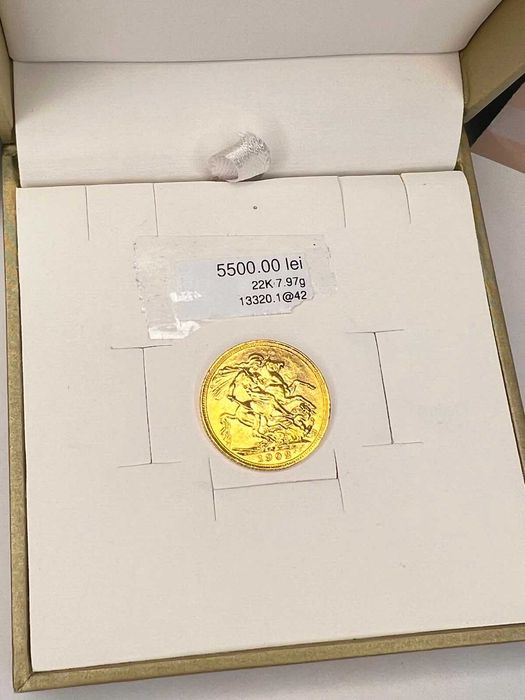Moneda Aur 22k 7.97gr (ag42 b.13320) garantie 24 luni