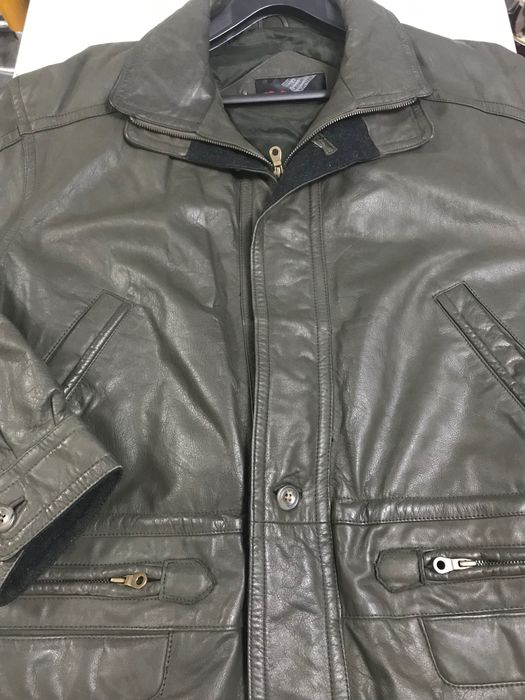 Естествена кожа мъжка шуба