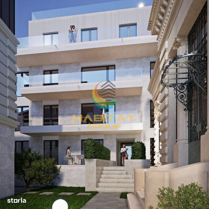 3 camere cu terasa de 50mp - Ultracentral - Unirii - NOU