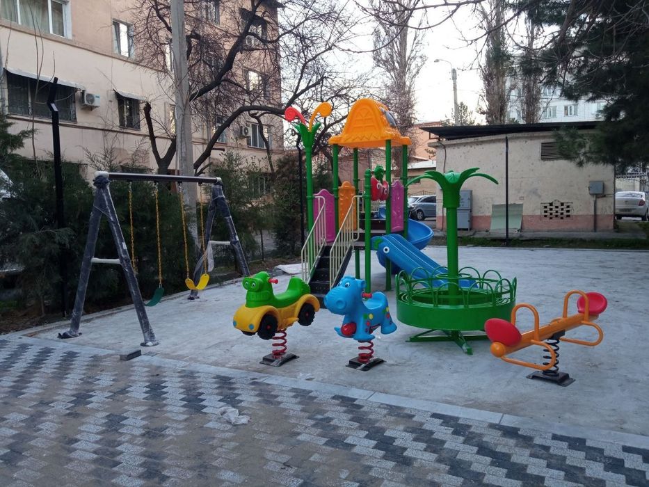 Аттракцион болалар майдончаси учун