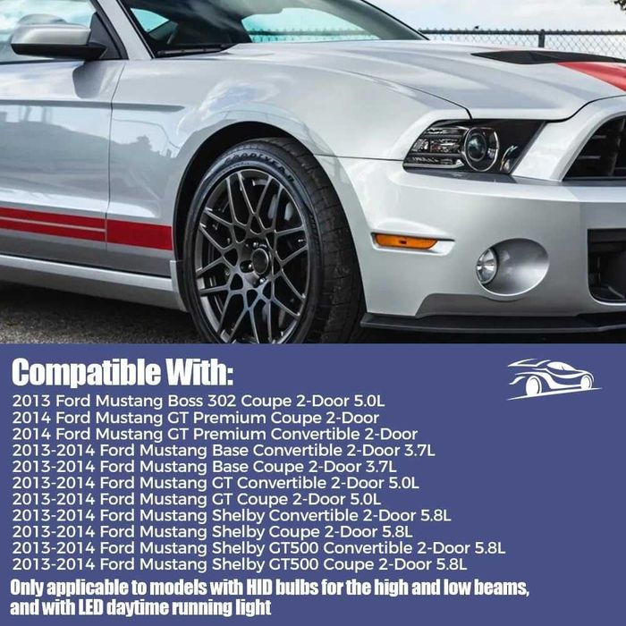 Предни и задни светлини за МУСТАНГ 2013 - 2014 Mustang