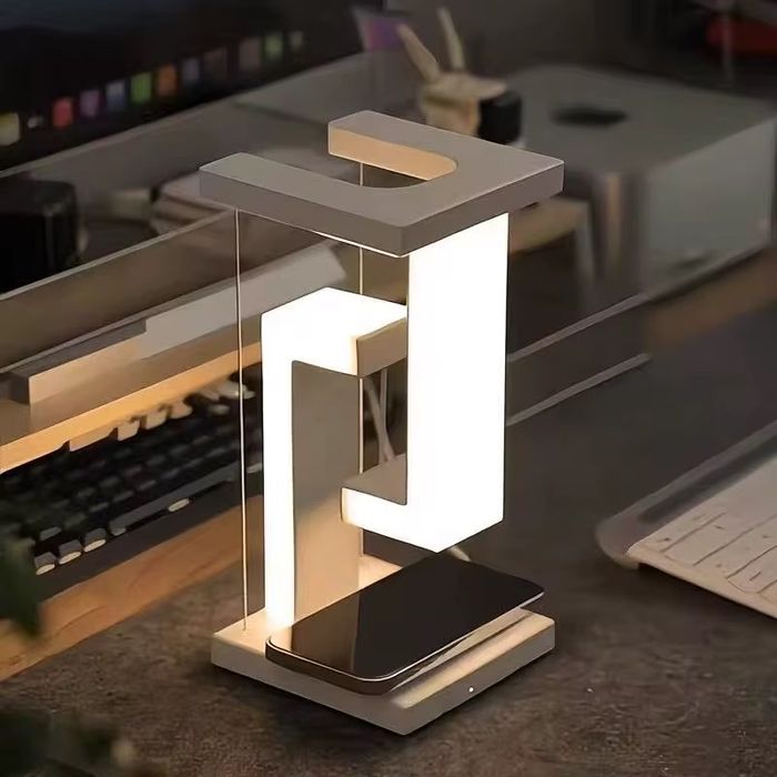 !!!ПРОМОЦИЯ!!!Левитираща нощна лампа с вградено зарядно за телефон