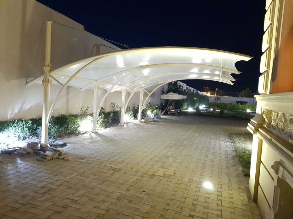 Автонавес, навес для авто, Avtonaves под заказ. Паркинг. Тент паркинг.