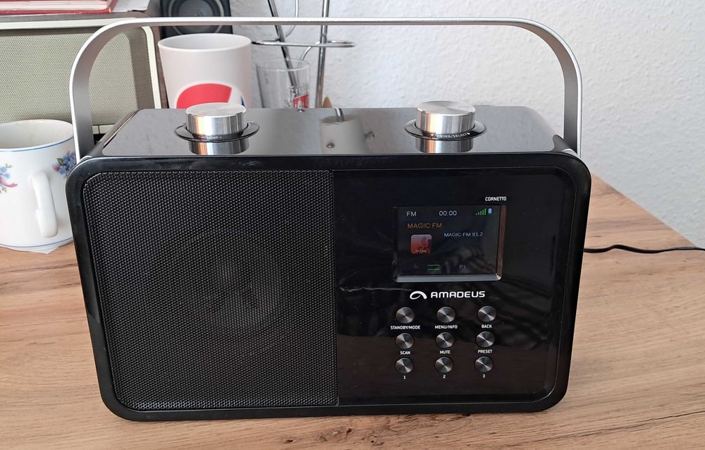 Radio AMADEUS CORNETTO - DAB+/FM si Bluetooth