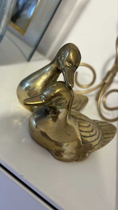 Rațe mandarine din alamă (feng shui)