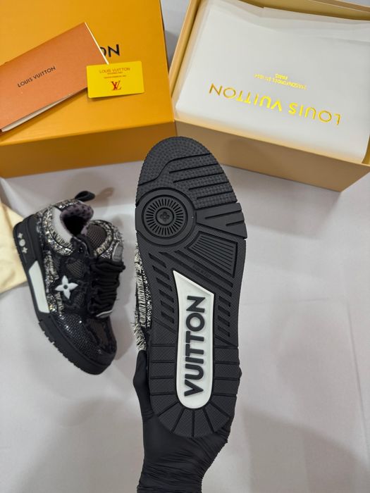 Louis Vuitton Trainer Skate Albastri Calitate Superioara