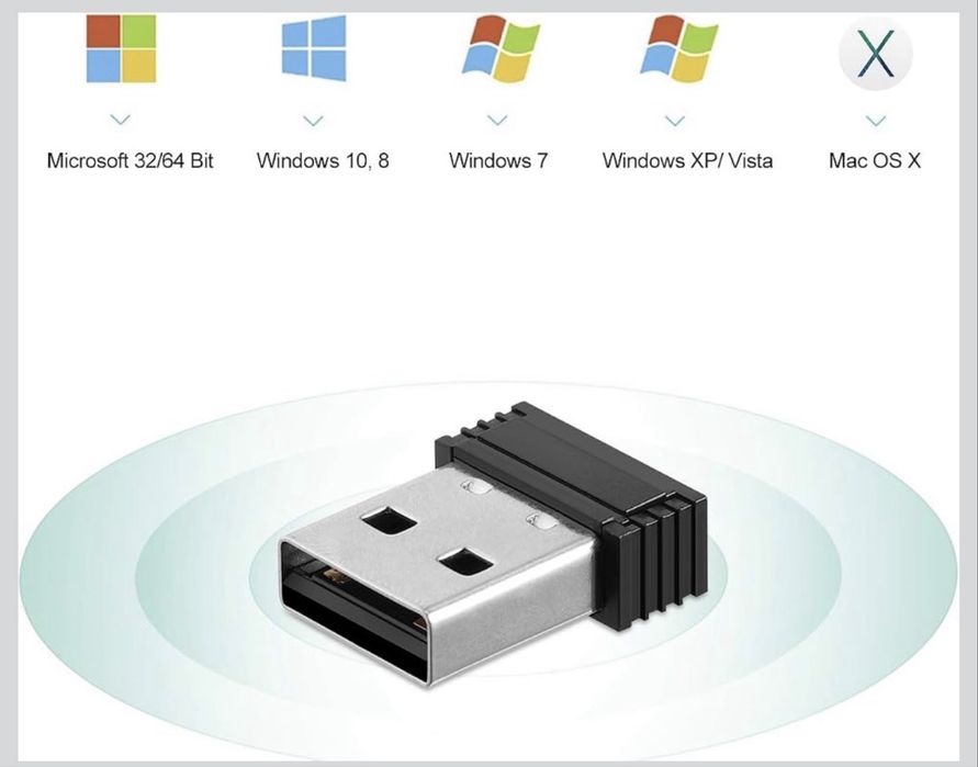 USB ANT+ Stick / Адаптер за велотренажори и фитнес софтуер (Zwift, Wahoo, Garmin)