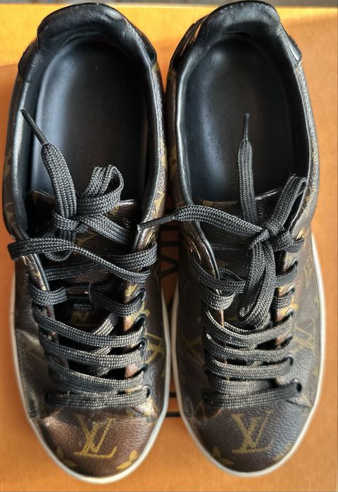 Кожаные кеды Louis Vuitton