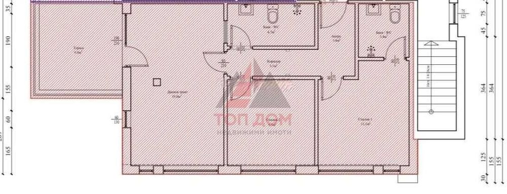Дава се под наем Тристаен апартамент в к.к. Св.Св. Константин и Елена - 84 кв.м за 210000 € - Снимка #11