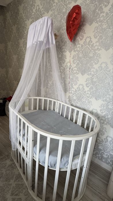 Детский кровать, овальная детская до 4,5лет