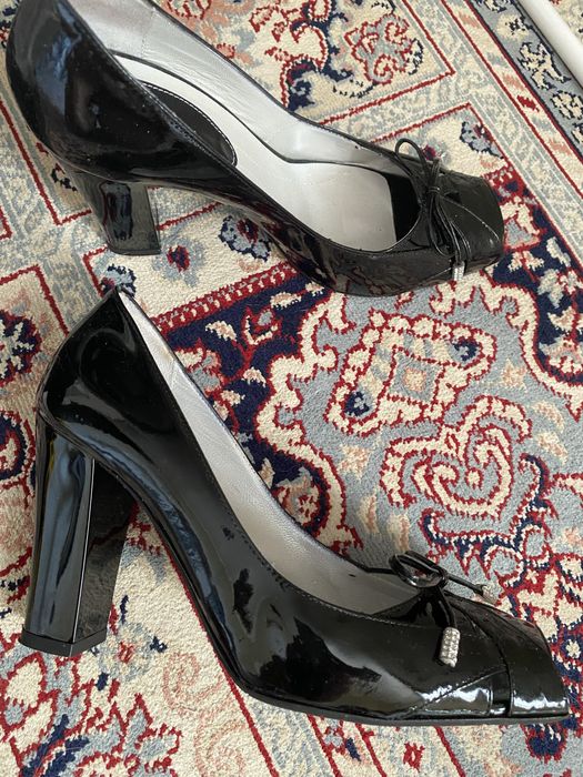 Туфли лакированная кожа