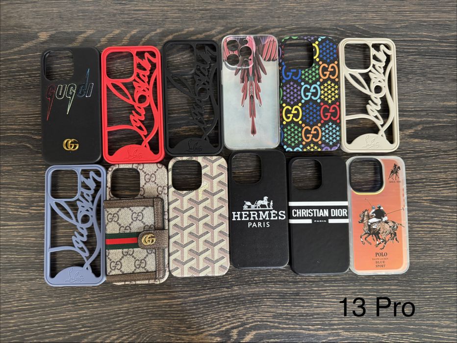 Husa Gucci, Moschino, Louboutin, OffWhite iPhone 14 Pro Max / 14 Pro / 15 Pro / 15 Pro Max / 13 Pro / 13 Pro Max