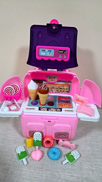 Детски играчки куфар - сладолед и доктор