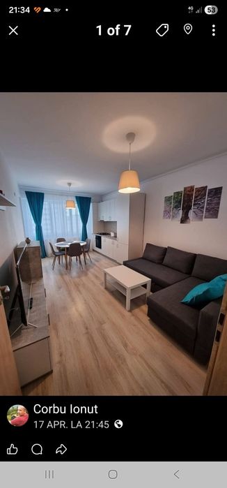 Inchiriez studio  Rotar Park 

Locatie: Rotar Park 2, la 200 metri de Bdul Iuliu Maniu si la 700 m de Statia d