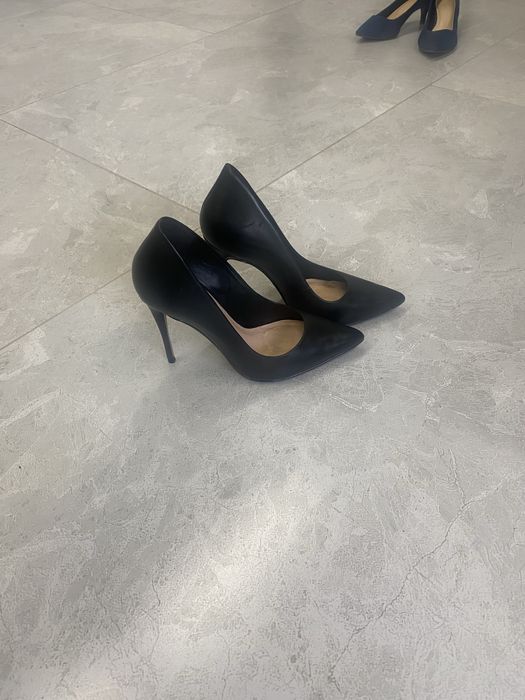 Туфли кожаные шпилька