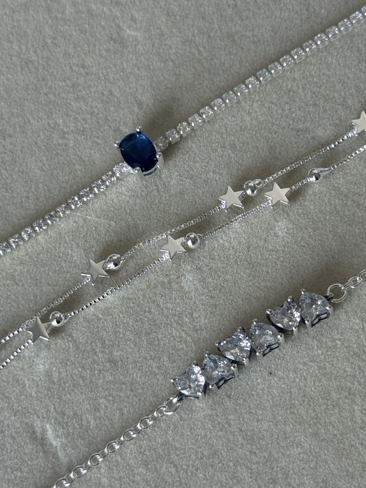 Set de 3 bratari silver 925 new new