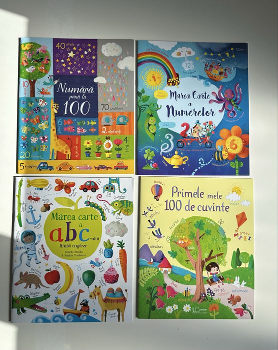 Cărți Usborne NOI - 3D, muzicale, tactile, cu clapete  - eng & ro