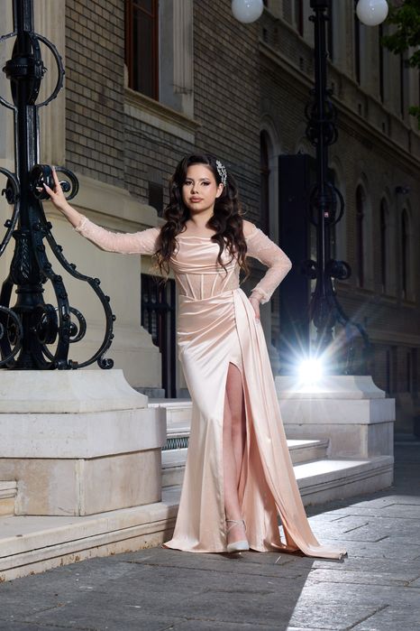 Vand Rochie Roz Piersica