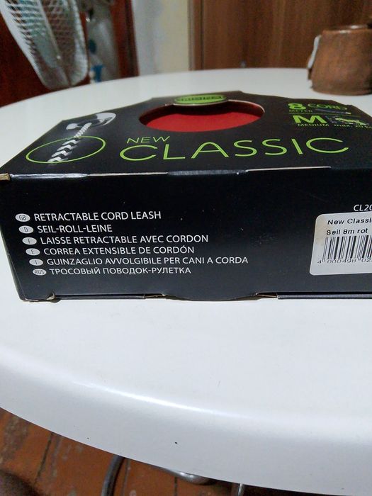 Тросовой поводок рулетка