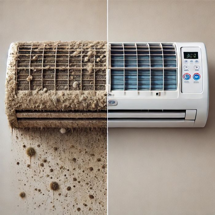 Чистка кондиционера!