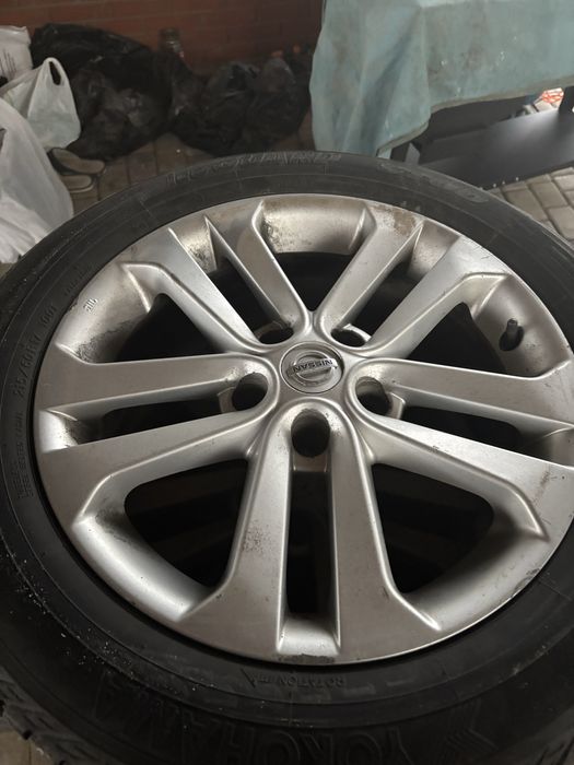 Шины с дисками на nissan qashqai