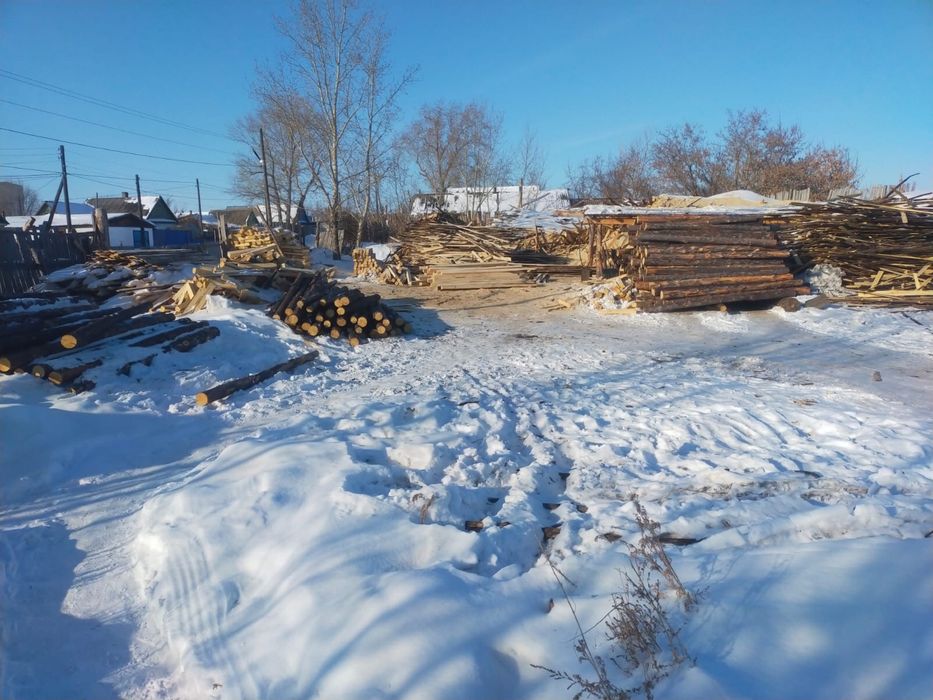 Продам пилораму с землей с домиком