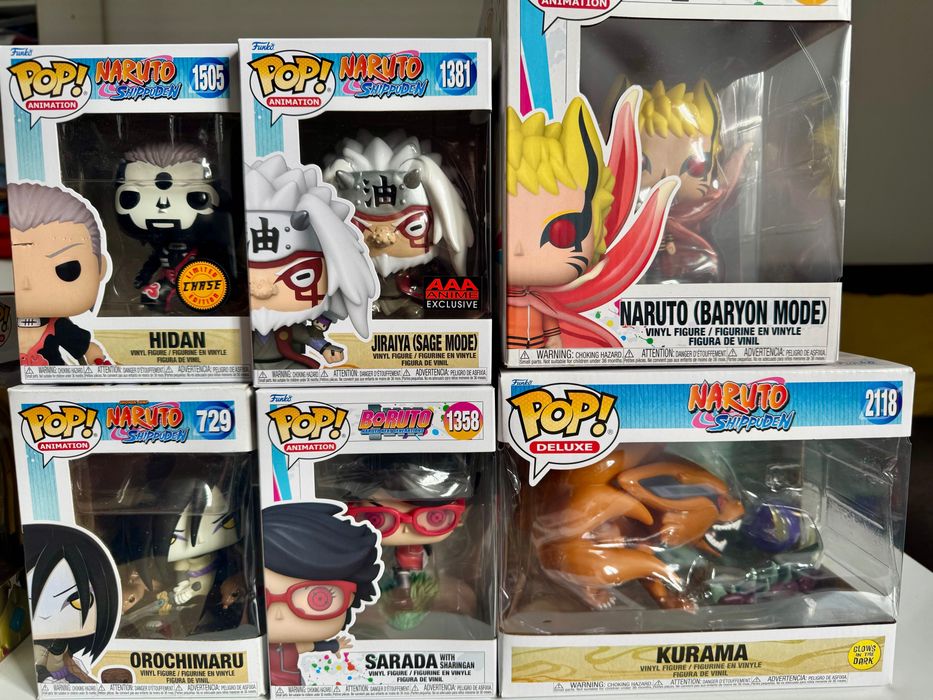 Naruto Funko pops
