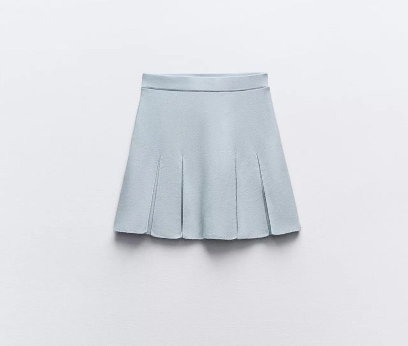 Трикотажна мини пола