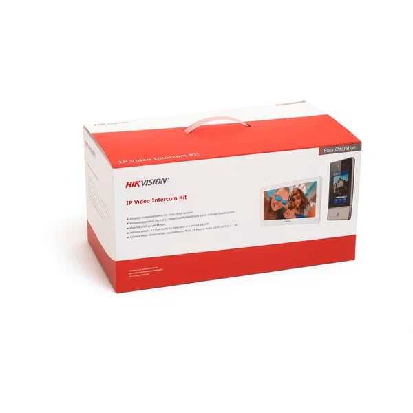 DS-KIS902-S–это профессиональный комплект IP-видеодомофон от Hikvision
