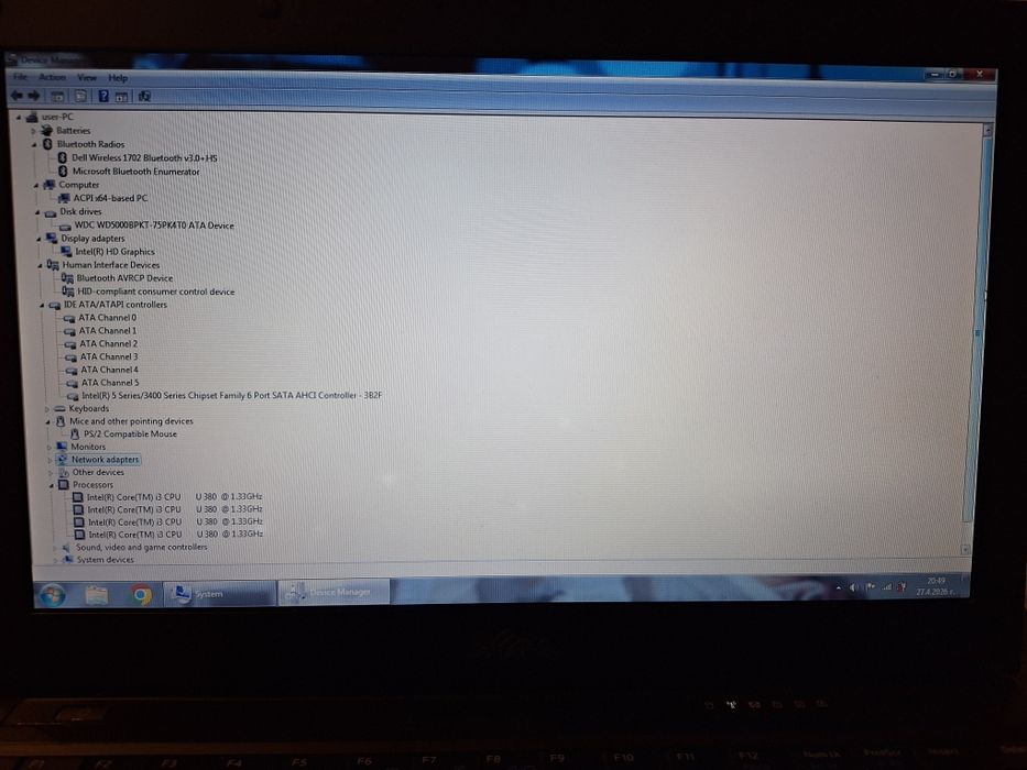 лаптоп Dell Vostro V130
