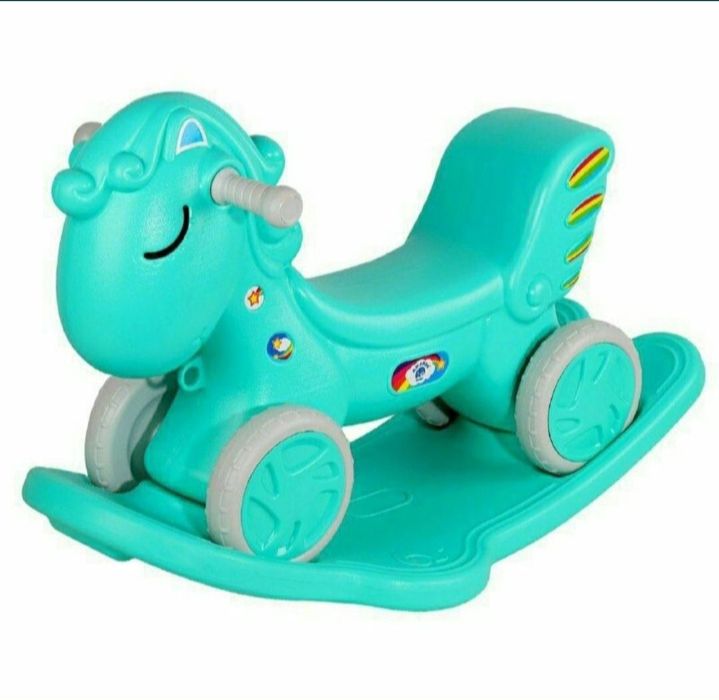 Даставка бесплатная. Лошадка каталка