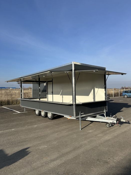 Rulote Comerciale Street Food, Rotiserie, Gogosi In Stoc Si La Comanda