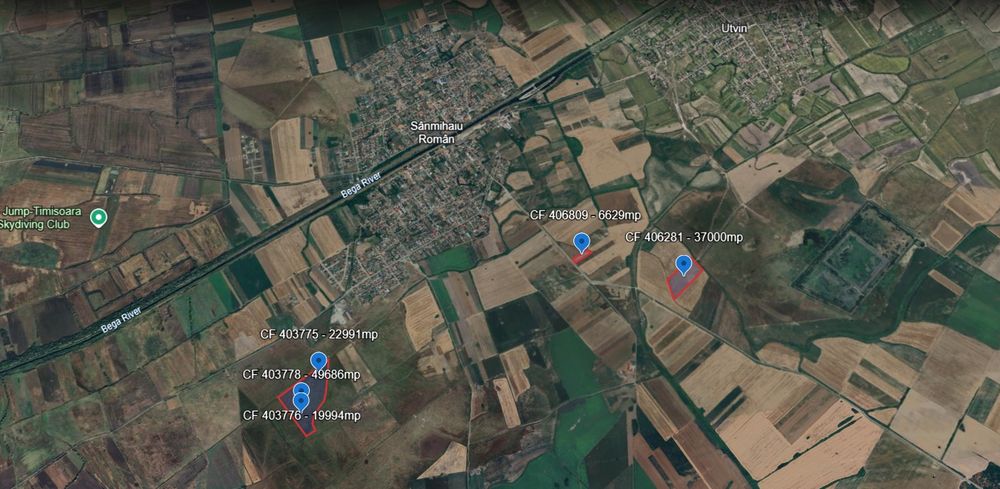 Teren extravilan de vanzare pe raza UAT Sanmihaiu  Roman!