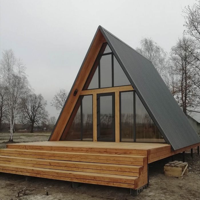 Строим стильные A-Frame (А-фрейм) дома под ключ