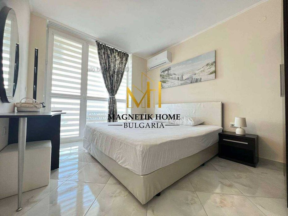 Прекрасен двустаен апартамент в к-с Атлантис до морето в ж.к. Сарафово