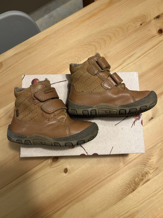 Ghete copii,  piele si imblanite lana, Bisgaard 24 (Noi sunt 400 Lei)