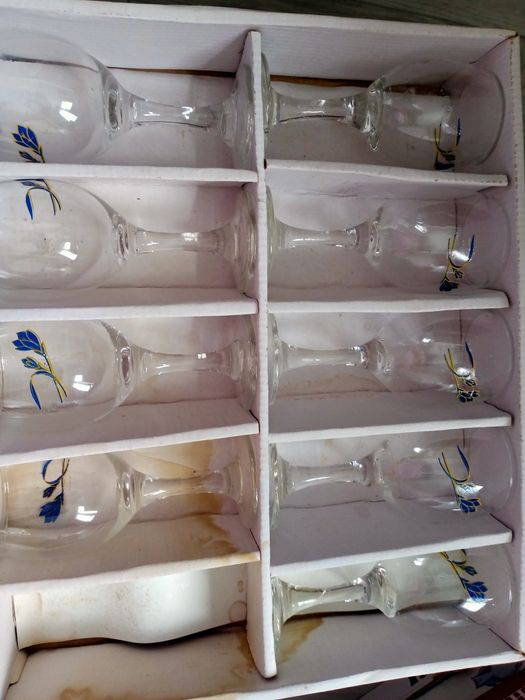 Фужеры для вина 9 шт.